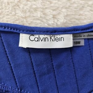 Calvin Klein Cobalt Blue Dress 18W